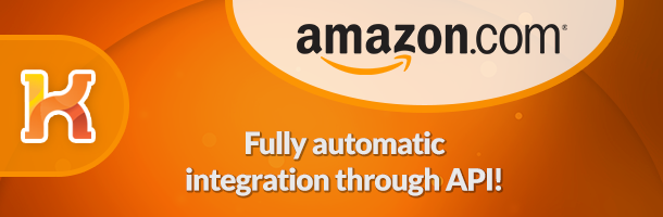 Automatic integration with Amazon through API. Hell Yeah!