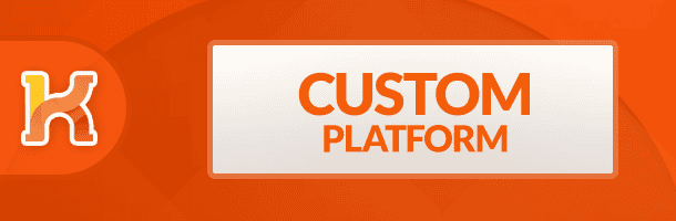 Custom platform