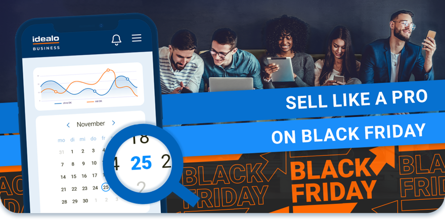 Sell like a pro on Black Friday with idealo