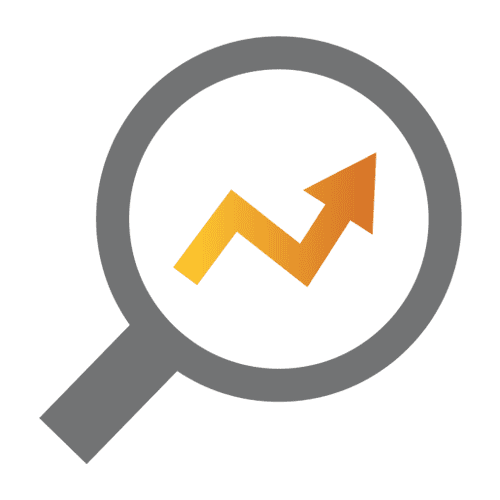 A graph showing the performance of a product feed over time