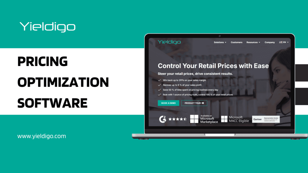 Yieldigo landing page