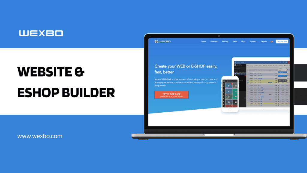 wexbo landing page