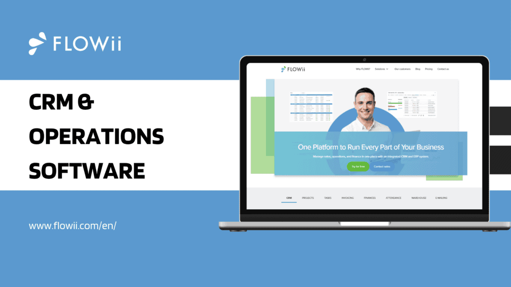 Flowii landing page